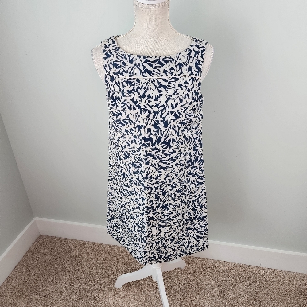 Joe Fresh Women’s Sleeveless Midi Side Zipper Closure Sheath Dress Size Small